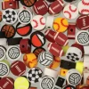 Craft Beads Clay Shapes – Yellow Mix – 120 Pieces