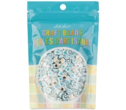 Craft Beads Star Mix – Blue – 70g