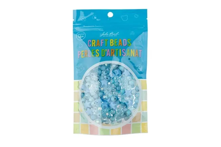 Craft Beads Star Mix – Pink – 70g