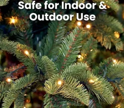 Craft Bright Lights – 100 Count – Indoor/Outdoor String Lights