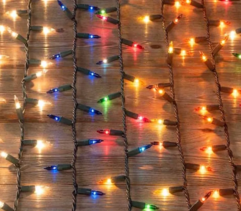 Craft Bright Lights – 100 Count – Indoor/Outdoor String Lights