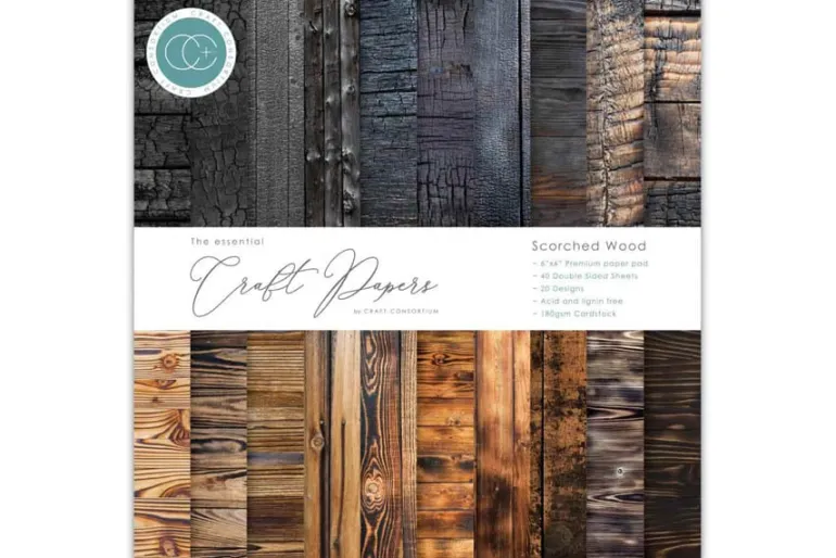 Craft Consortium Double Sided Paper Pad – 6×6 – Patina