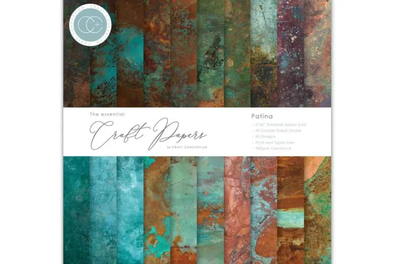 Craft Consortium Double Sided Paper Pad – 6×6 – Baroque