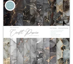 Craft Consortium Paper Pad – 6×6 – Ink Drops Dusk