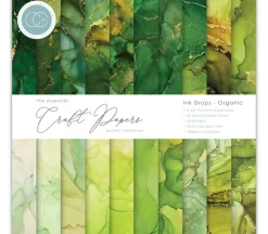 Craft Consortium Paper Pad – 6×6 – Ink Drops Vivid