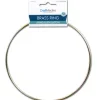 CraftMedley Brass Rings – 6-inch – 1 Piece