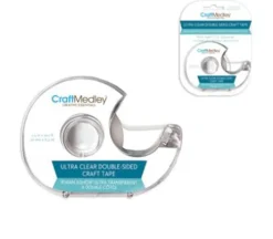 Craft Medley Craft Tape – Double Sided – Clear