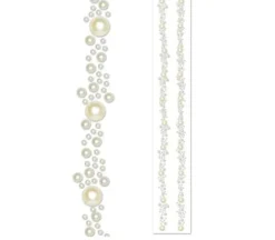 Craft Medley Sticker – Pearl Gem Borders – 2 Piece