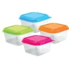 Craft Medley Storage Containers with Lids – 4 Piece