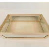 Crate with Galvanized Front – Medium