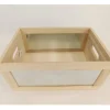 Crate with Galvanized Front – Small