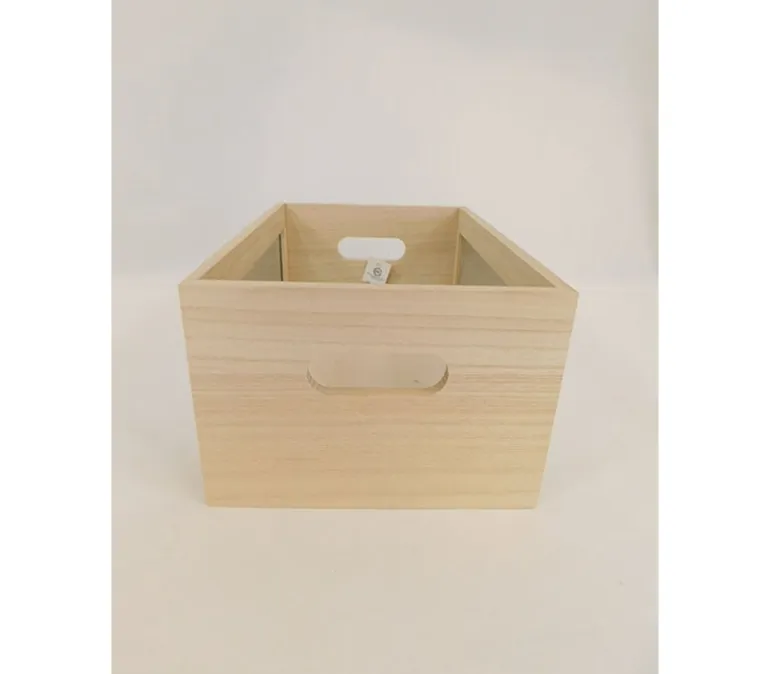 Crate with Galvanized Front – Small