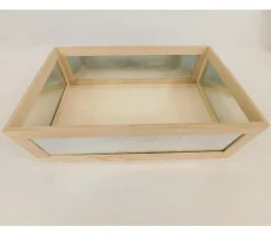 Crate with Galvanized Front – Large