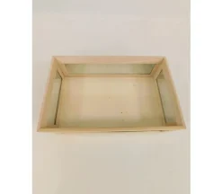 Crate with Galvanized Front – Small