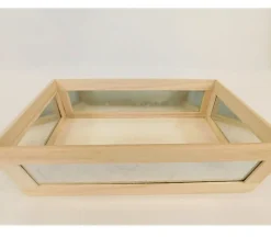 Crate with Galvanized Front – Small