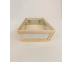Crate with Galvanized Front – Small