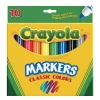 Crayola Classic Broad Marker Set – 10 Piece