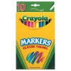 Crayola Classic Thin Marker Set – 10 Marker