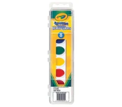 Crayola Washable Watercolor Set – 8 Piece