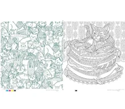 Creative Cats Coloring Book