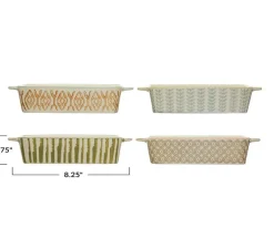 Creative Co-op Crochet Pot Holder Check Pattern – 1 Holder