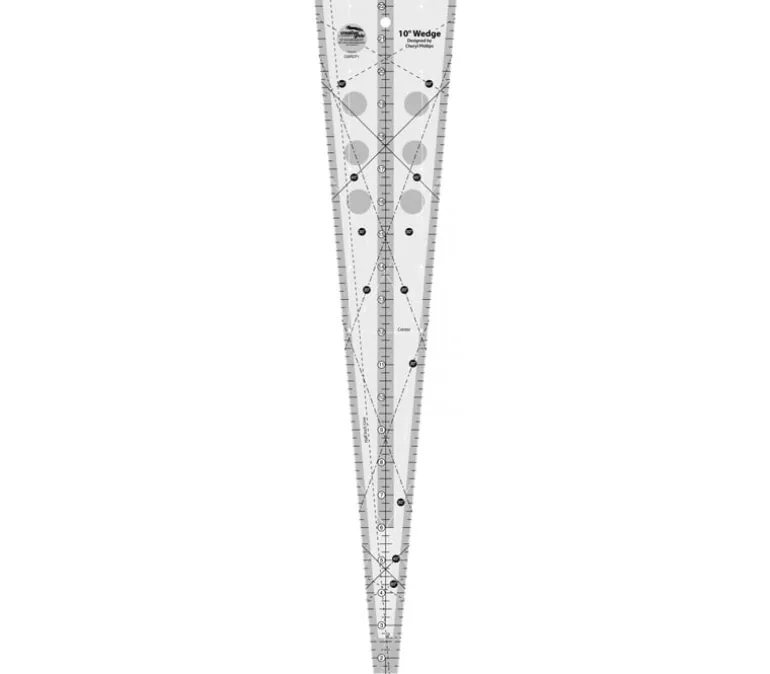 Creative Grids 10 Degree Wedge Ruler