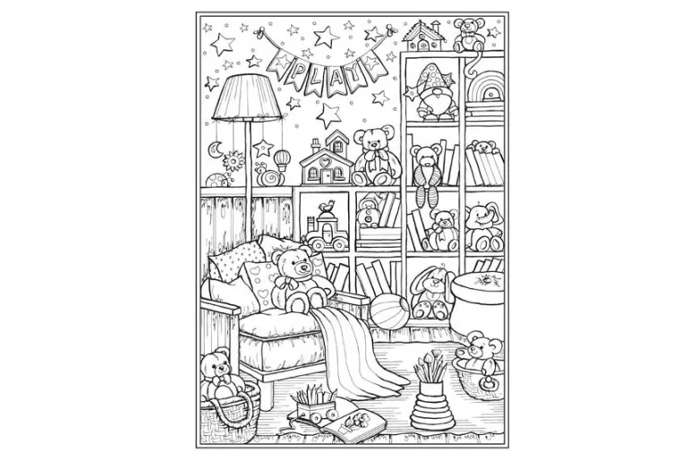 Creative Haven – Cozy Corners Coloring Book
