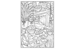 Creative Haven – Cozy Corners Coloring Book