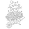 Creative  Haven – Home Sweet Homestead Coloring Book