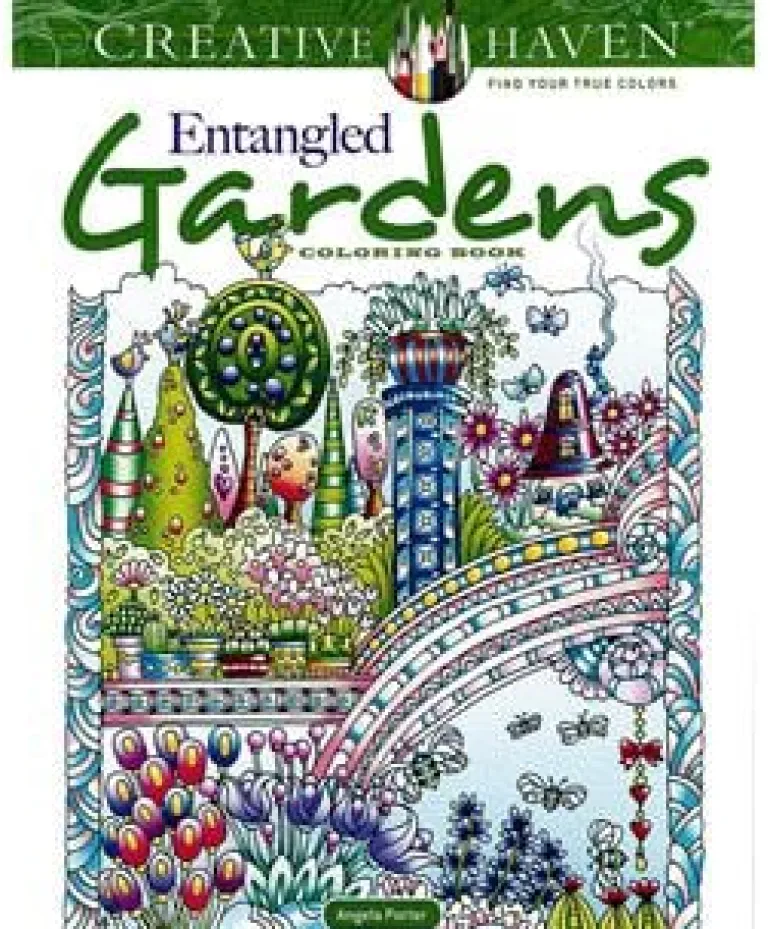 Creative Haven – Mandala Techellations Coloring Book