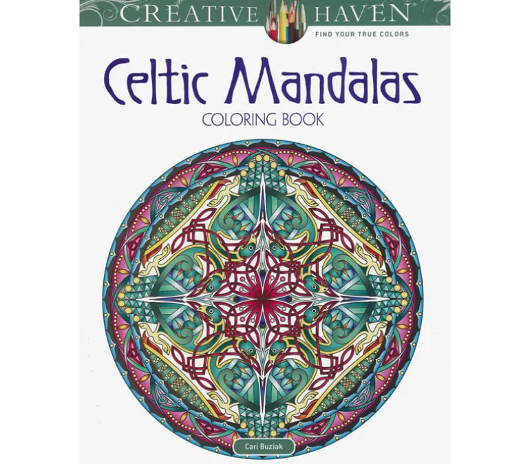 Creative Haven – Mandala Techellations Coloring Book