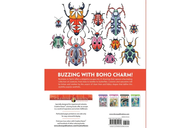 Creative Haven – Modern Tattoo Designs Coloring Book