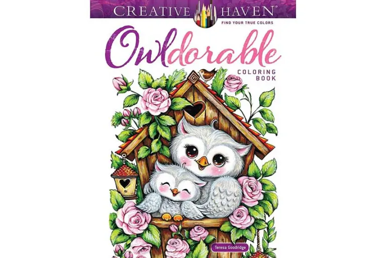 Creative Haven – Owldorable Coloring Book