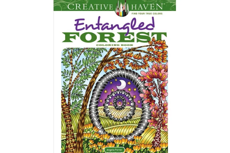 Creative Haven – Pretty Creepy Coloring Book