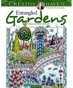 Creative Haven – Pretty Creepy Coloring Book