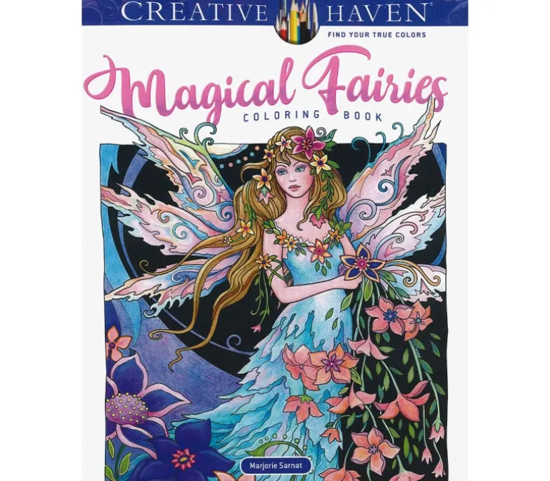 Creative Haven – The Art of Mushrooms Coloring Book