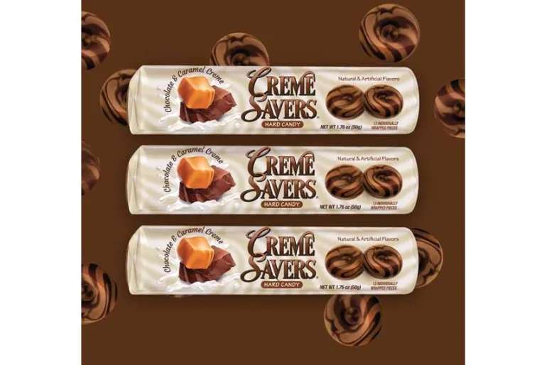 Creme Savers Rolls Chocolate & Caramel Crème (1 Roll)