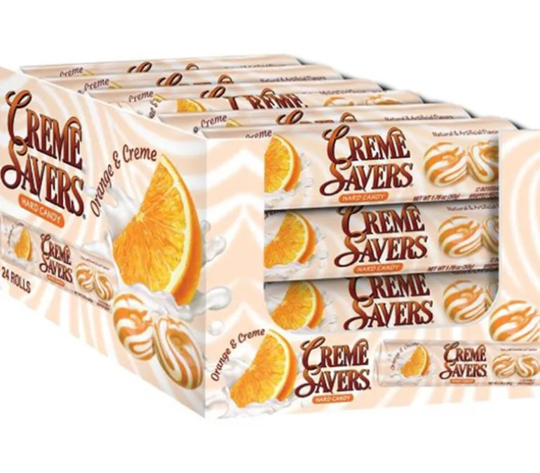 Crème Savers Oranges and Cream Roll – 1 Roll