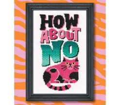 Cross Stitch with Cattitude by Emma Congdon