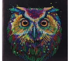 Crystal Art Diamond Painting Mounted Kit – Medium – Nocturnal Wonder
