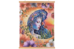 Crystal Art Scroll Kit – Cosmic Unicorn