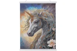 Crystal Art Scroll Kit – Cosmic Unicorn