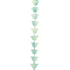 Crystal Lane DIY Flower 7-inch Bead Mix Bead Strands DIY Flower Green & Blue- Mix