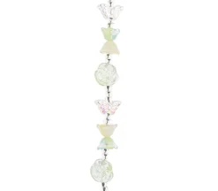 Crystal Lane DIY Flower 7-inch Bead Mix Bead Strands DIY Flower Crystal AB- tulip roses butterfly