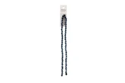 Crystal Lane 7-inch Strands 6mm Bicone Opaque Copper Iris