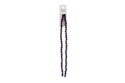Crystal Lane 7-inch Strands 6mm Bicone Opaque Dark Purple