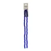 Crystal Lane 7-inch Strands 6mm Bicone Opaque Light Blue with Half Blue Iris