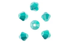 Crystal Lane 7-inch Strands 6mm Bicone Opaque Light Periwinkle