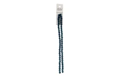 Crystal Lane 7-inch Strands 6mm Bicone Opaque Blue AB