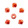Crystal Lane 7-inch Strands 6mm Bicone Transparent Orange